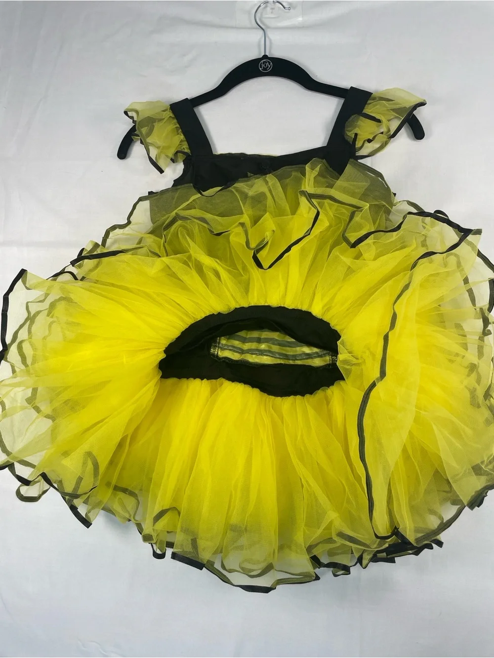 Kali Yellow and Black Bumblebee Tutu 7/8 Blind Melon dance Halloween costume